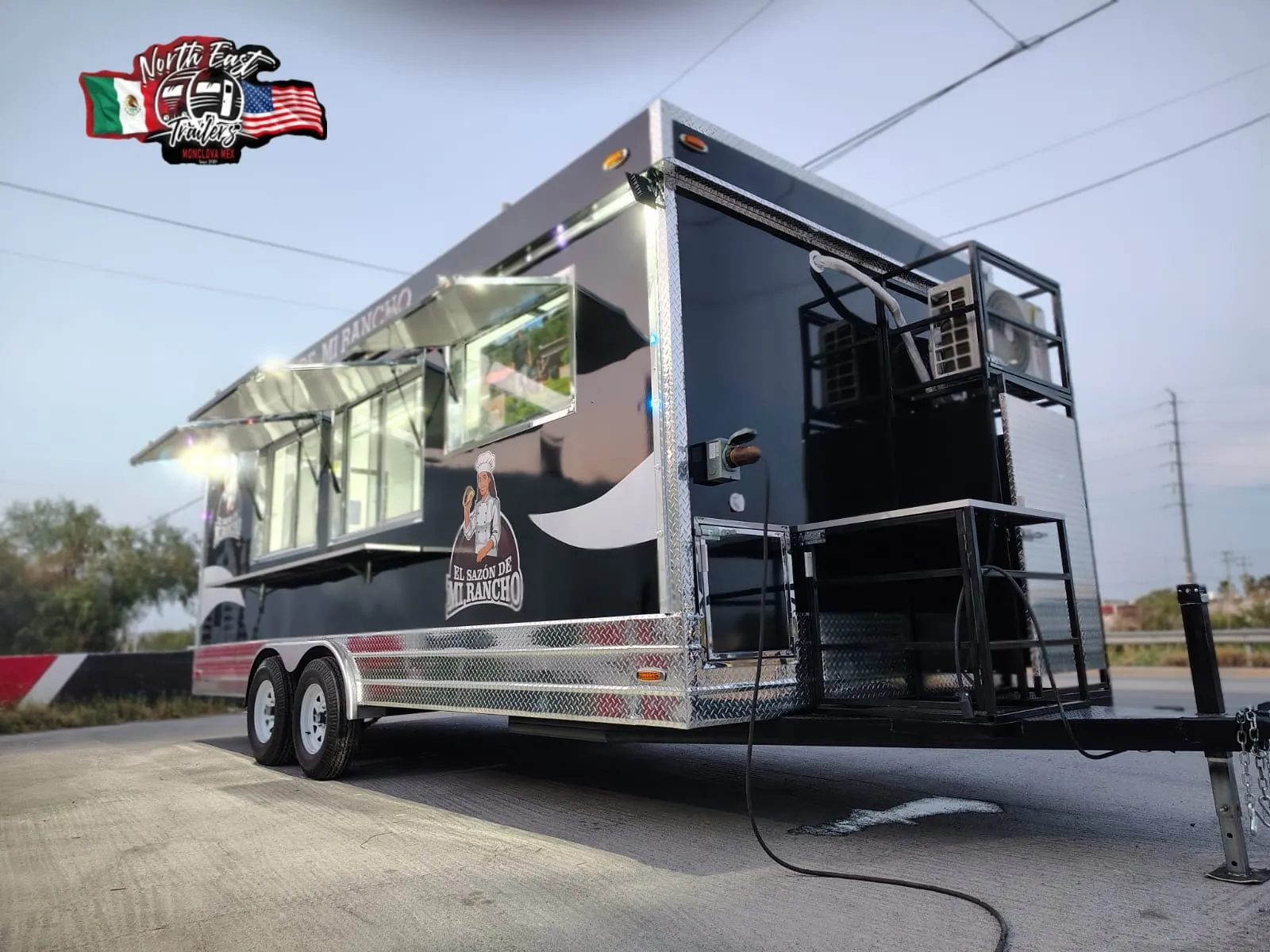 BBQ Rig Cooking Line